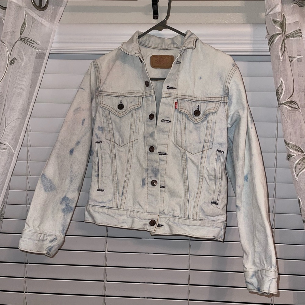 1990s Levi's Light Wash Denim Jacket
